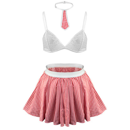 Wholesale Seductive Student Lingerie Set for Hot Girl